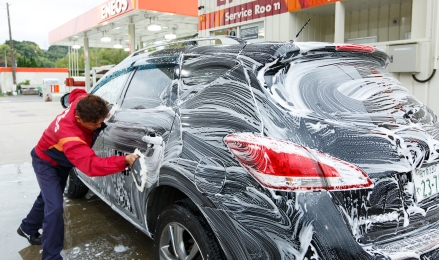 手洗い洗車